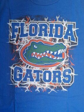 T Shirt University of Florida Athletics Alligator Mascot Gators Size L Large